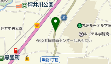 リパーク熊本黒髪3丁目の地図画像