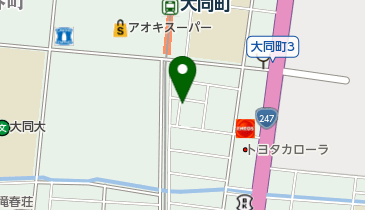 リパーク大同町4丁目第2の地図画像