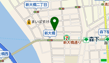 リパーク新大橋2丁目第4の地図画像