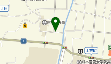 リパーク熊本内坪井町の地図画像