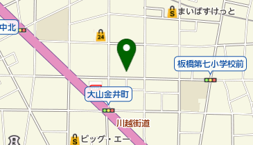 リパーク大山金井町第7の地図画像