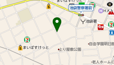 リパーク西池袋2丁目第7の地図画像