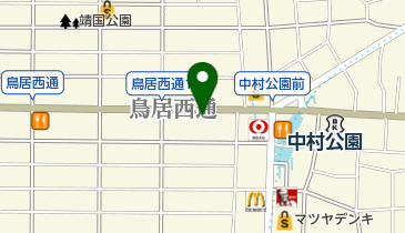 リパーク鳥居西通1丁目第2の地図画像