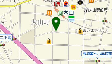 リパーク大山駅前第5の地図画像