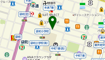 リパーク広島袋町第7の地図画像