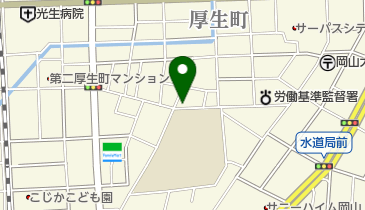 岡山厚生町1丁目第2の地図画像