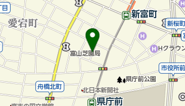 リパーク富山内幸町第2の地図画像