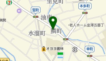 リパーク金沢鱗町の地図画像