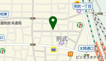 リパーク則武1丁目第8の地図画像