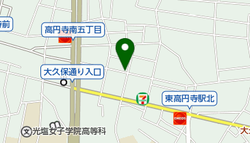 リパーク高円寺南5丁目第2の地図画像