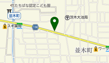 リパーク茨木大池1丁目第2の地図画像