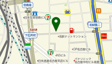 リパーク名駅南1丁目第3の地図画像