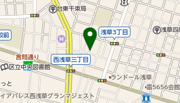 リパーク浅草3丁目第9の地図画像