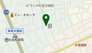 リパーク方南1丁目第3の地図画像