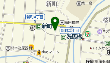 リパーク熊本新町2丁目第2の地図画像