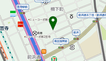 リパーク柵下町1丁目の地図画像
