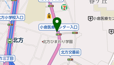 小倉医療センター前の地図画像