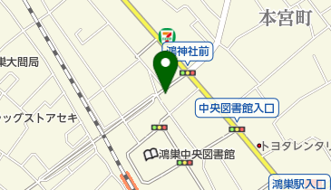 リパーク鴻巣雷電1丁目の地図画像