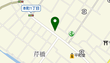 リパーク彦根本町の地図画像