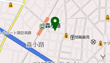 リパーク森小路駅東の地図画像