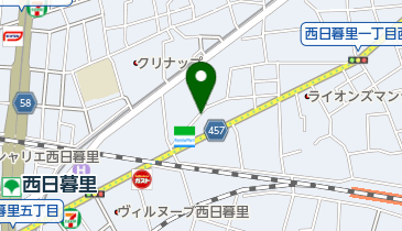リパーク西日暮里1丁目第5の地図画像