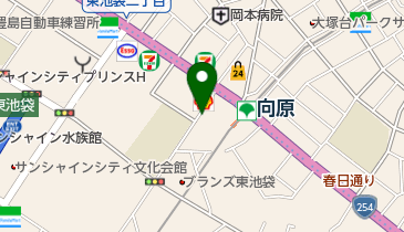 リパーク東池袋4丁目第5の地図画像