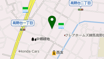 リパーク練馬高野台2丁目の地図画像