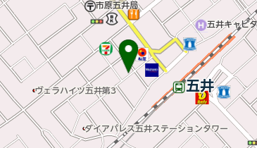 五井駅西口第5の地図画像