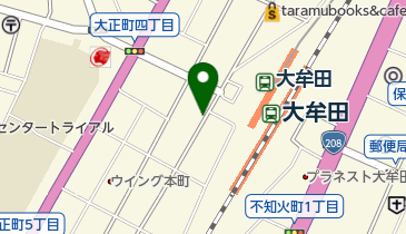 リパーク西鉄大牟田駅前第2の地図画像