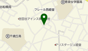 リパーク世田谷船橋5丁目第3の地図画像