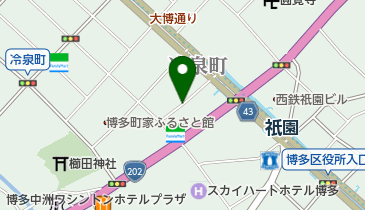 冷泉町第5の地図画像