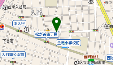 入谷2丁目の地図画像