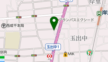 リパーク玉出西1丁目の地図画像