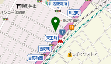 リパーク静岡川辺町2丁目の地図画像