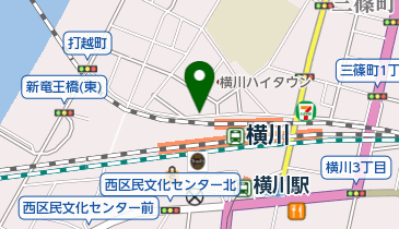 リパーク広島打越町の地図画像