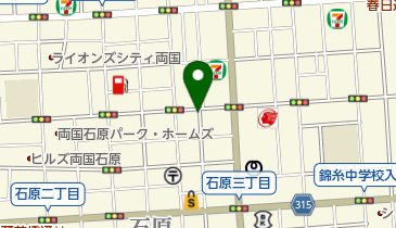 リパーク石原3丁目第3の地図画像