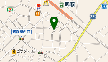 リパーク鶴瀬駅前第3の地図画像