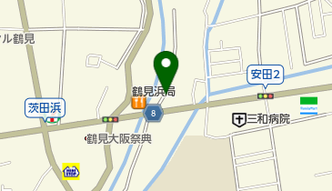 リパーク鶴見区安田3丁目の地図画像