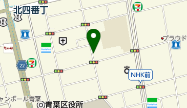 リパーク仙台上杉1丁目第3の地図画像