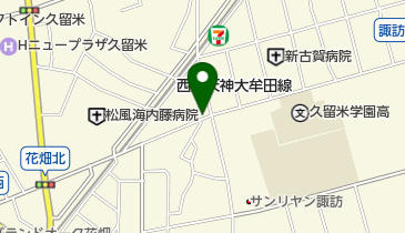 リパーク久留米東町第7の地図画像