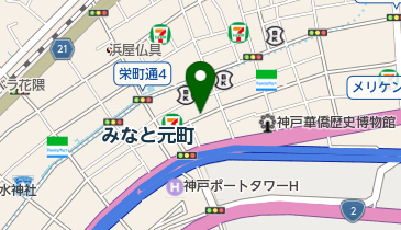 リパーク神戸栄町通第9の地図画像