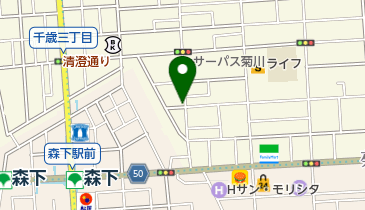 リパーク菊川1丁目第5の地図画像