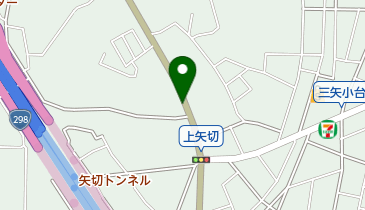 松戸上矢切の地図画像