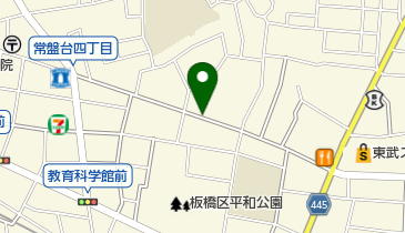 リパーク中台1丁目の地図画像