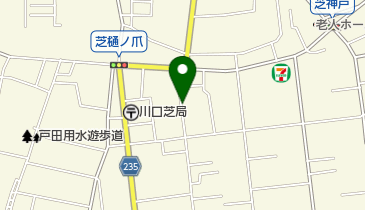 リパーク川口芝4丁目の地図画像