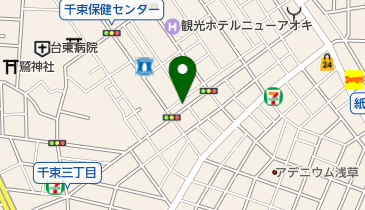 千束4丁目第8の地図画像