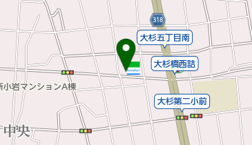 リパーク大杉5丁目第3の地図画像