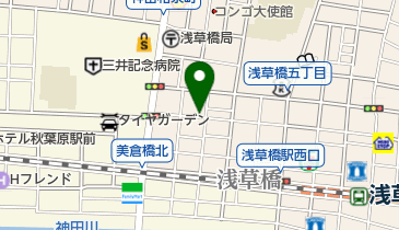 浅草橋4丁目第4の地図画像