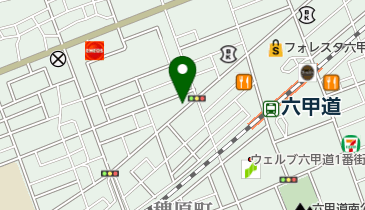 リパーク神戸六甲町1丁目第2の地図画像