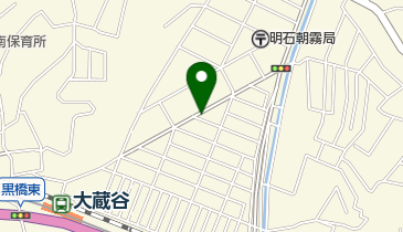 リパーク明石朝霧町1丁目の地図画像